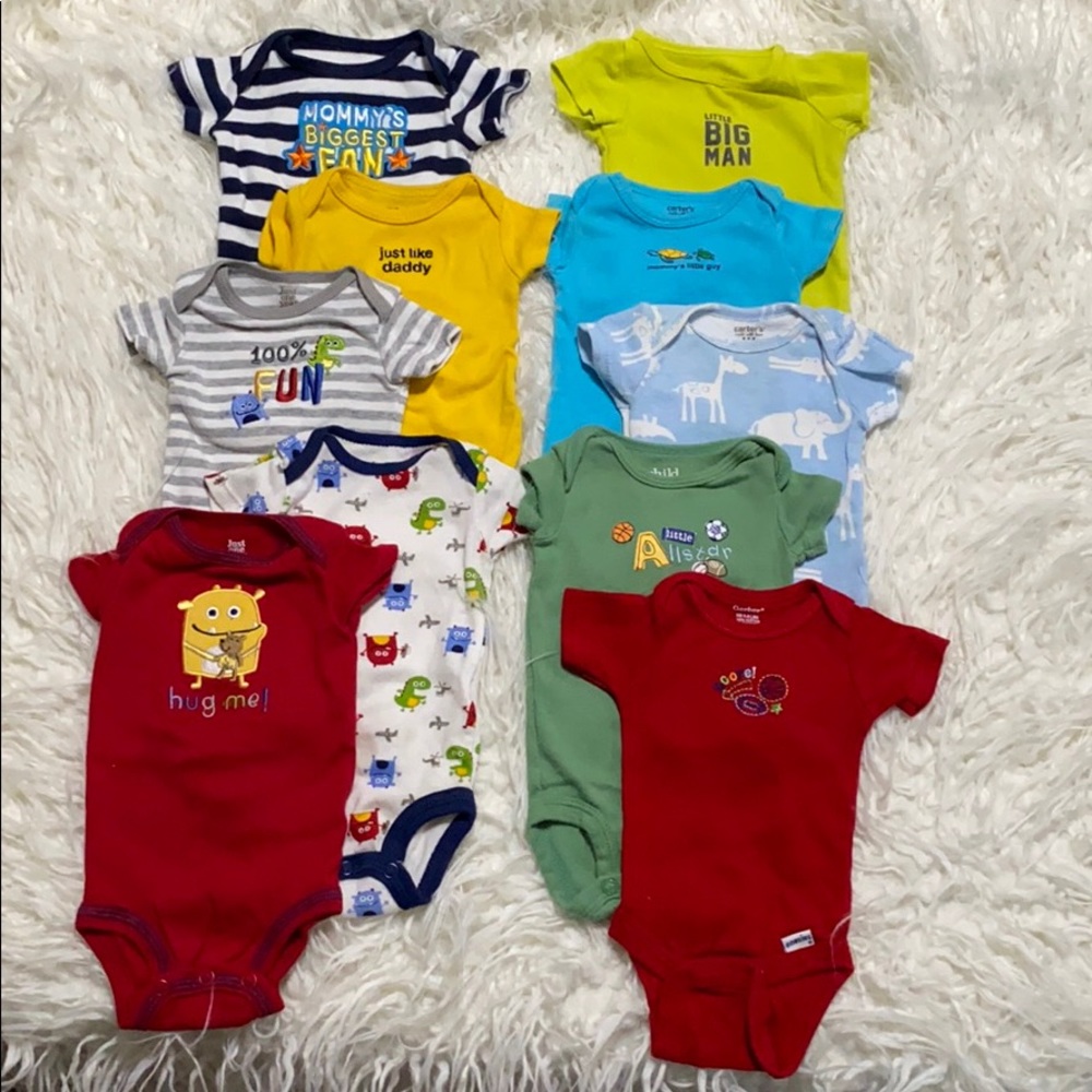 Newborn onesies bundle (set of 10)